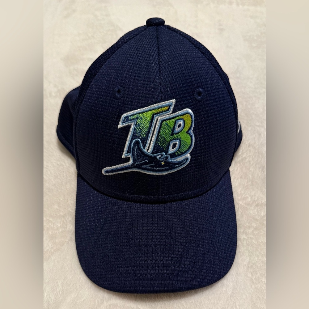 New Era Navy 39THIRTY Cap Tampa Bay Rays - Picture 1 of 5